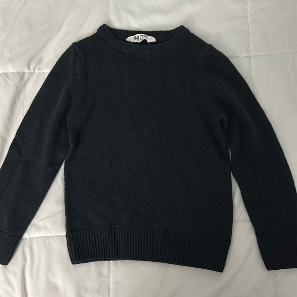 Blue Grey H&M kids sweater.